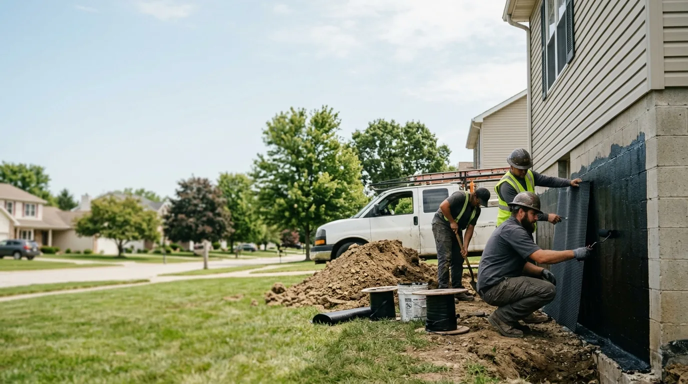 Basement Waterproofing in Strawn, IL near me